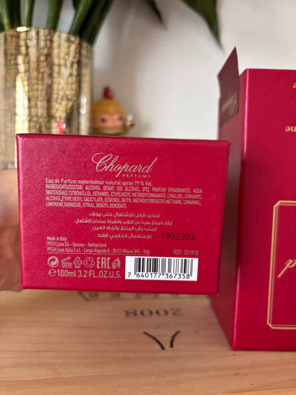 140126-56 Chopard 100ml 3.4oz Eau de parfum EDP