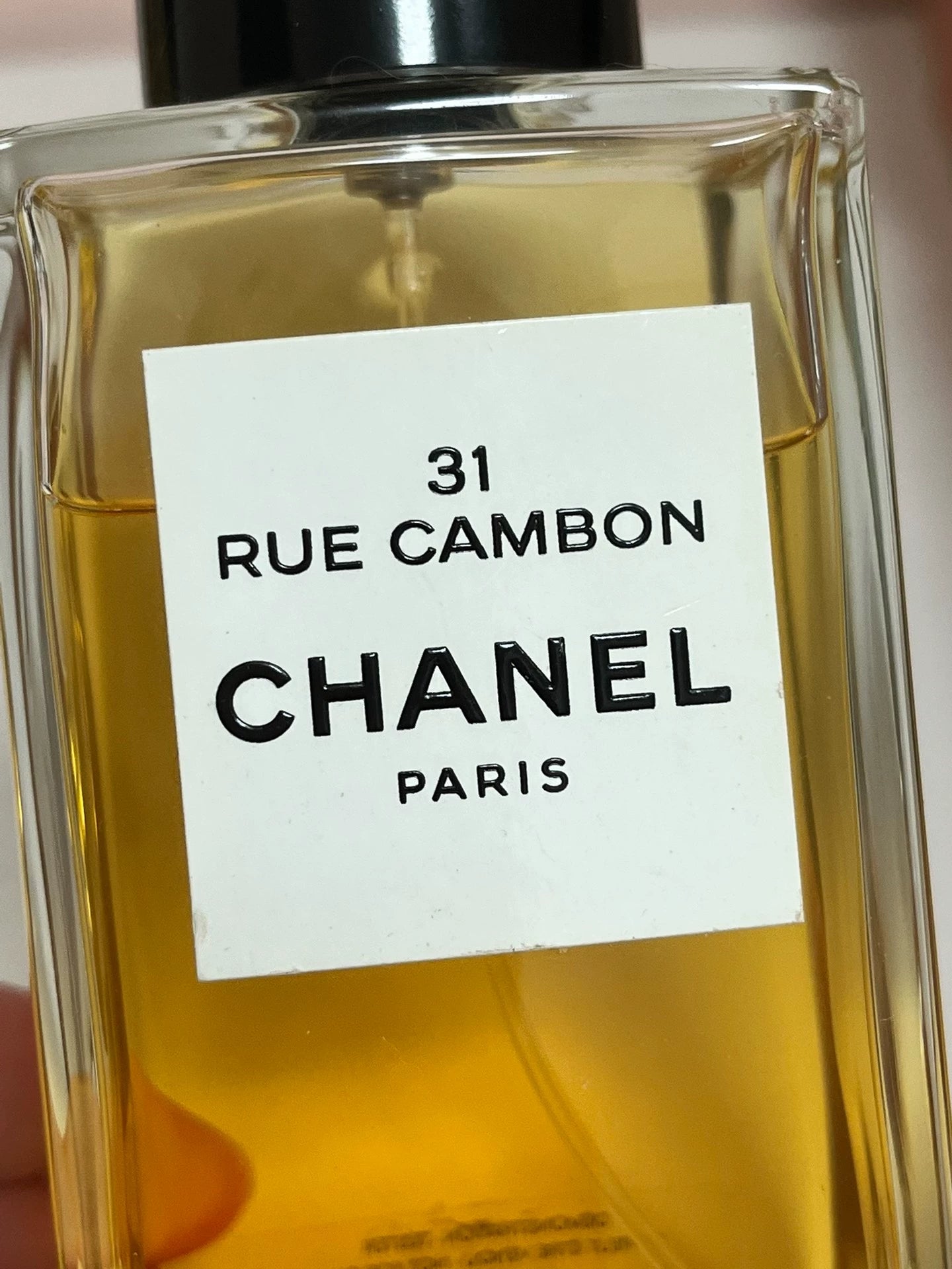 011225-31 Chanel 31 RUE CAMBONN  Eau de Parfum EDP  200ml 6.8oz