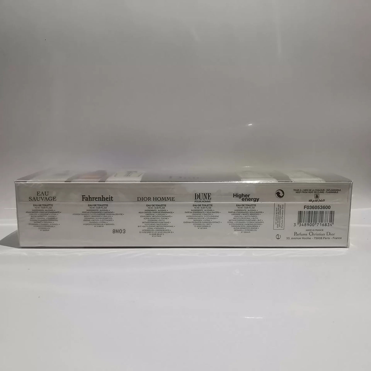 020926-553 Dior Homme Five-piece Set Perfume
