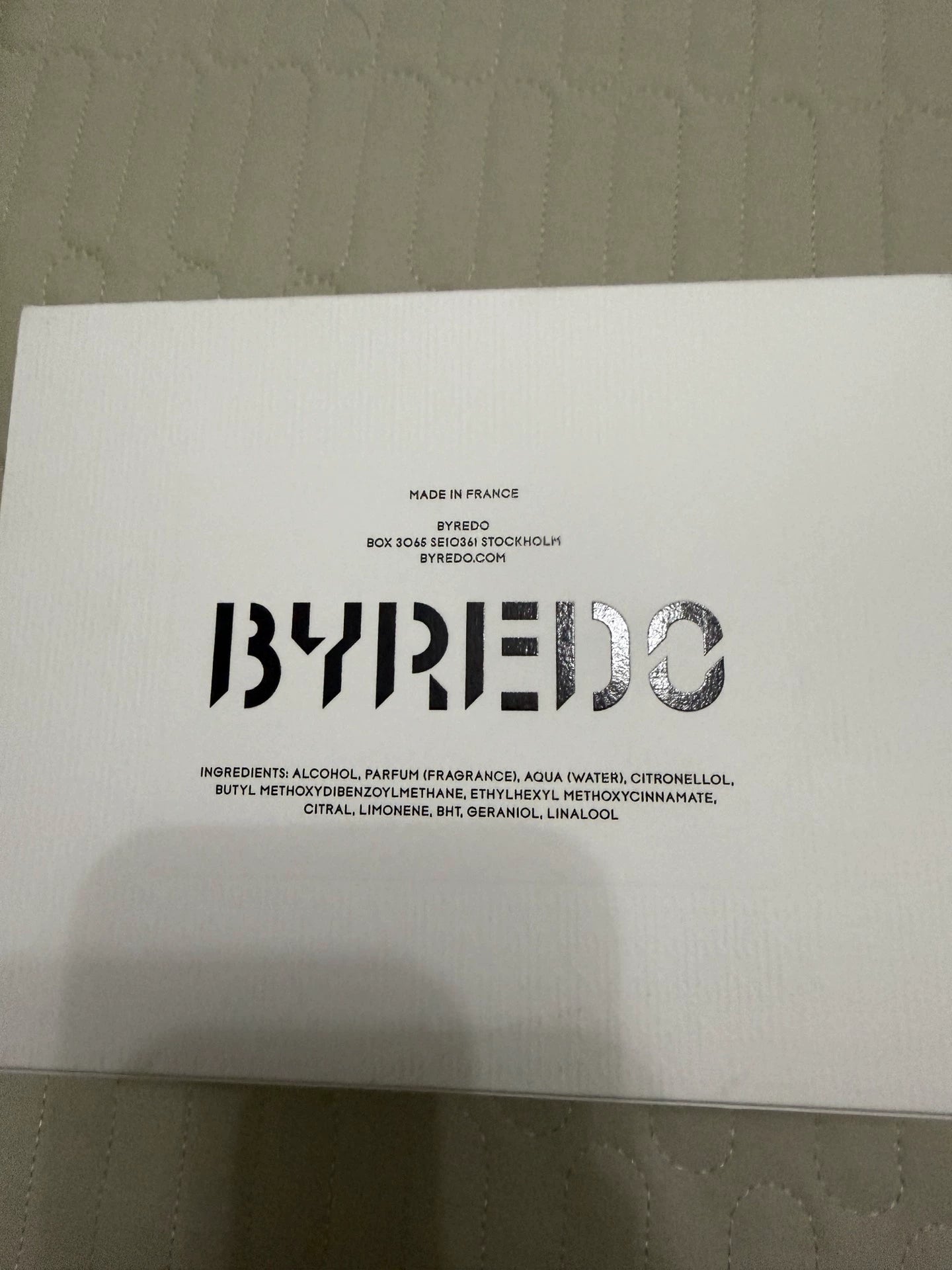 180826-34 Byredo virgin rose Perfume 100ml 3.4 oz