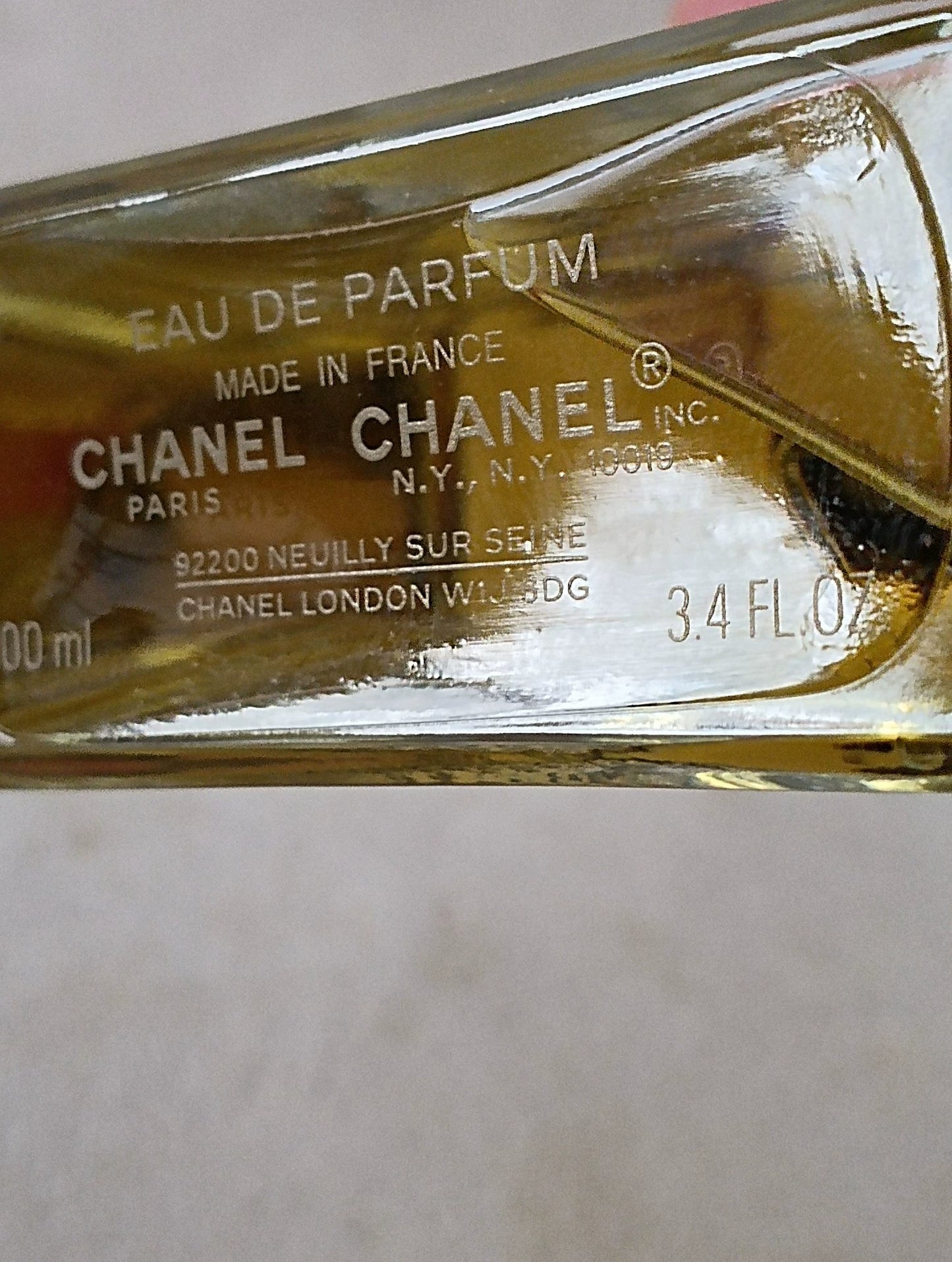 190526-187 Chanel No. EDP 100ml 3.4 oz