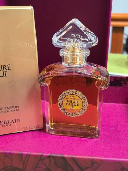 250525-9 Guerlain L'Heure Bleue Eau de Parfum EDP 75ml 2.5oz