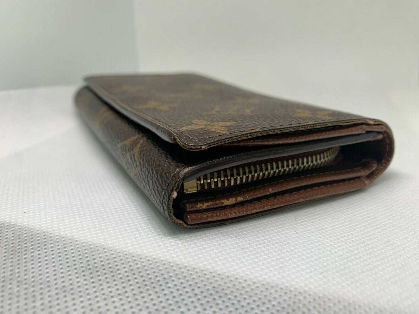 authentic YSL Yves Saint Laurent coins bag card long wallet  C15
