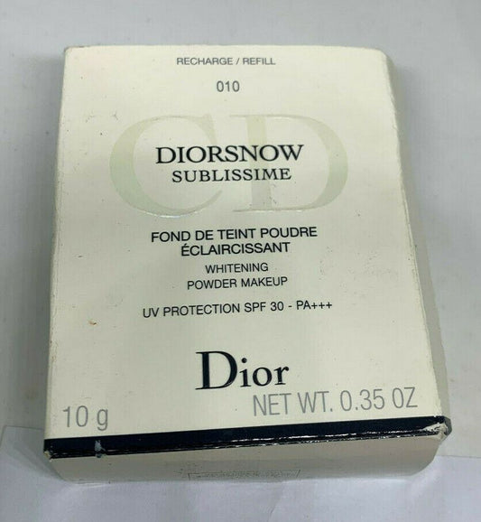 Dior Diorsnow Sublissime 010 FOND DE TEINT Poudre Powder Makeup - DEC21