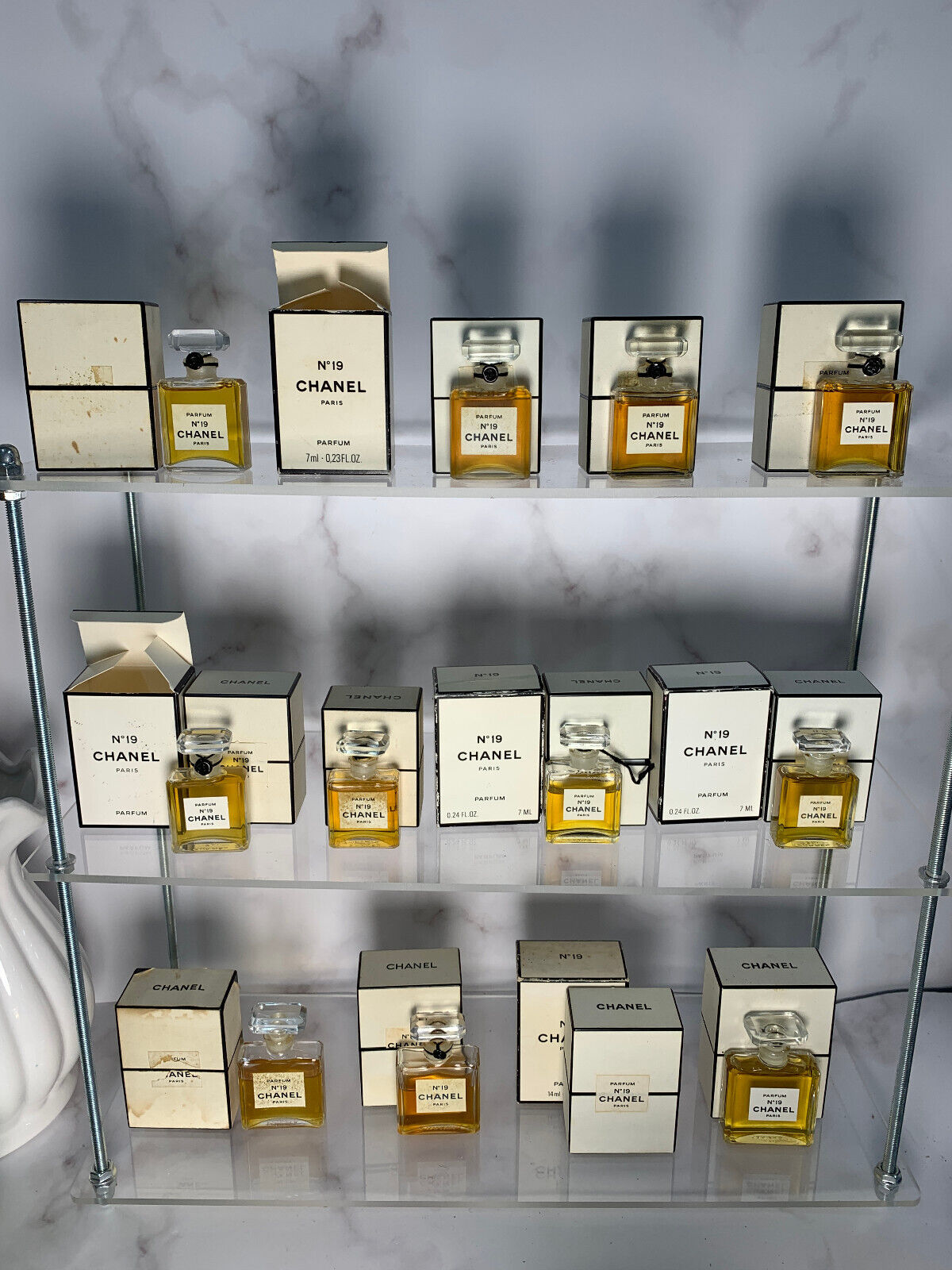 稀有香奈兒 19 號香水 7.5 毫升 15 毫升純香水 - 1SEP 