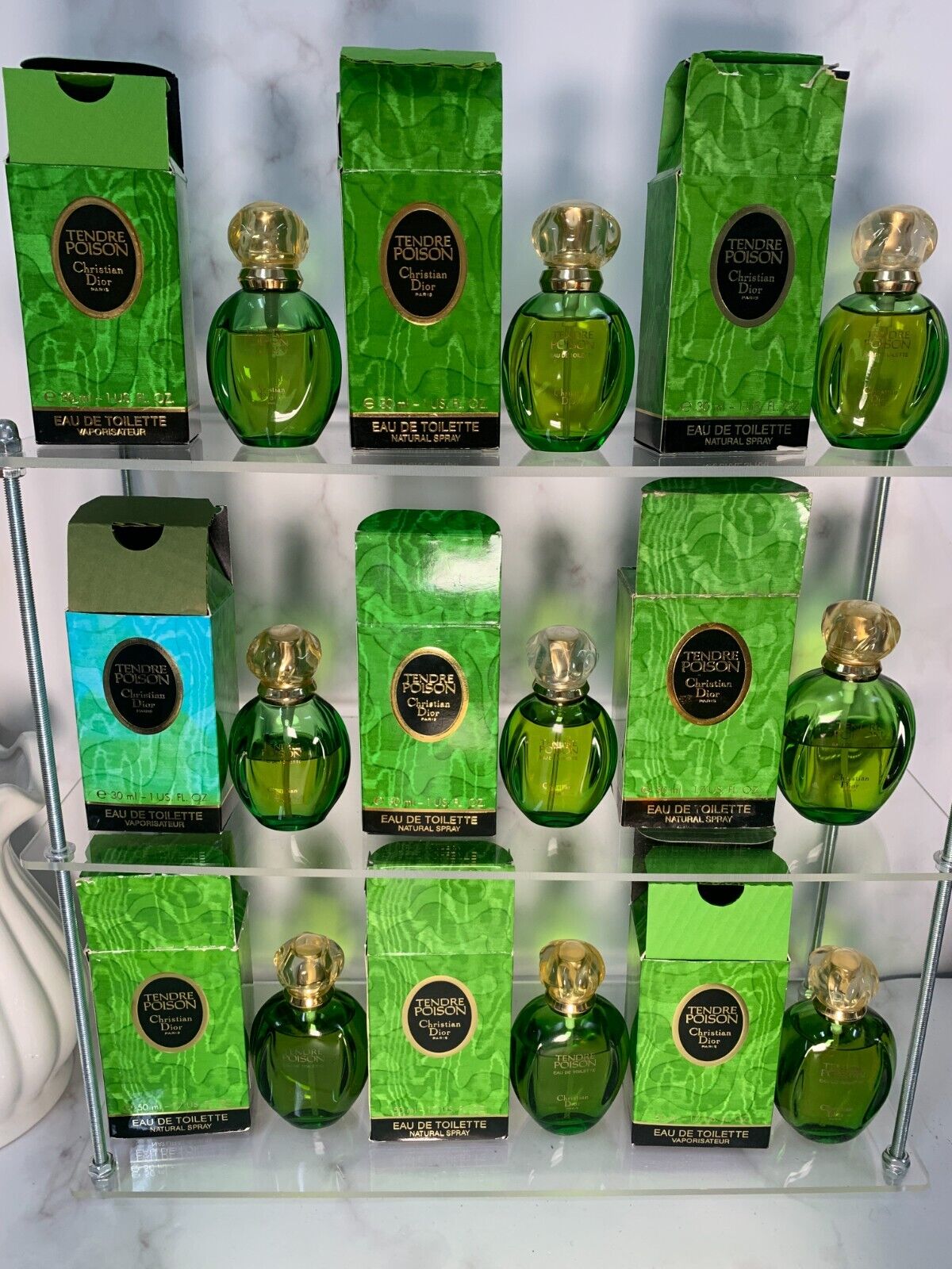 Rare Christian Dior Tendre Poison 30ml 50ml Eau de Toilette EDP - 110823-B