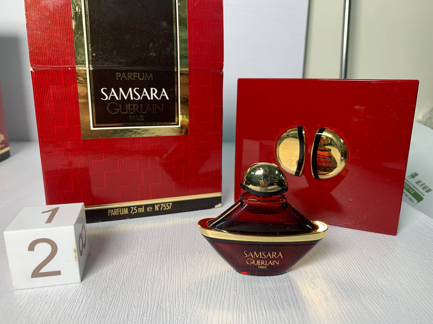 Rare guerlain samsara parfum perfume 7.5ml 1/4 oz 15ml 1/2 oz - 12DEC22