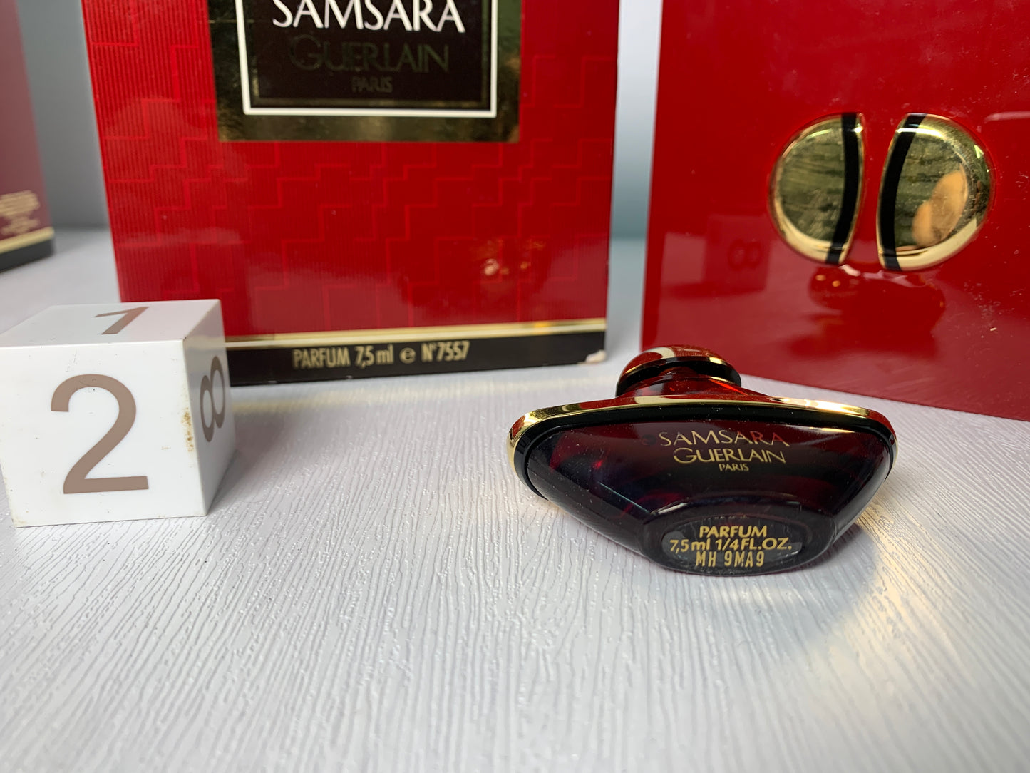 Rare guerlain samsara parfum perfume 7.5ml 1/4 oz 15ml 1/2 oz - 12DEC22
