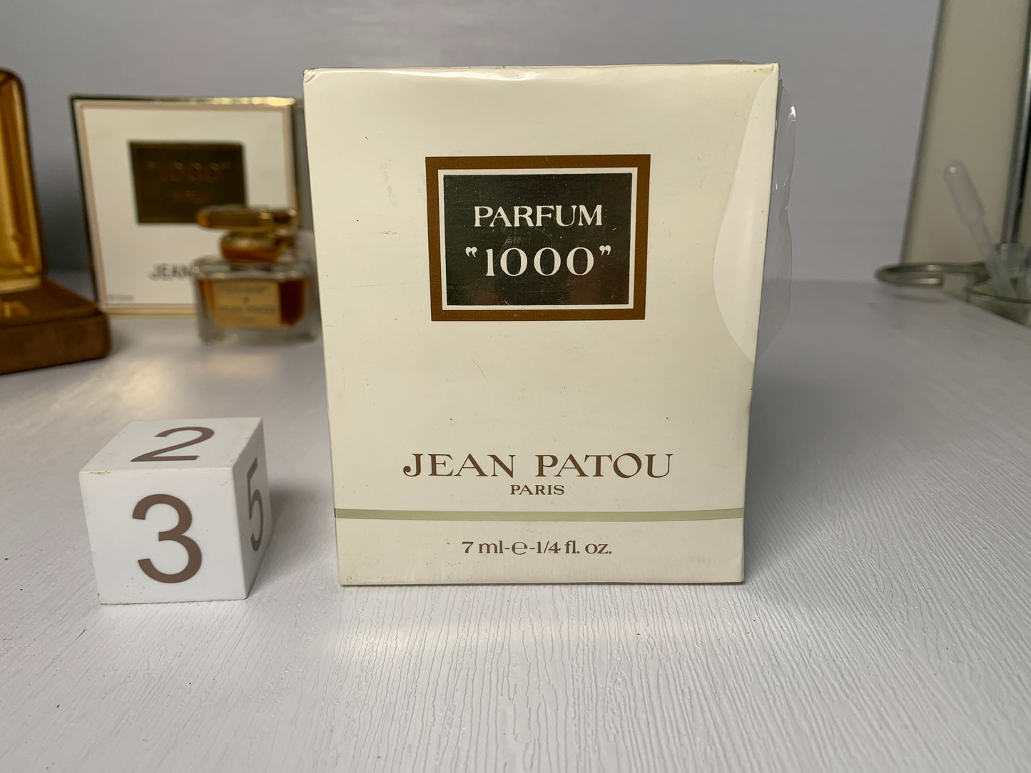 Rare Jean patou joy 1000 parfum perfume 7.5ml 1/4 oz 15ml 1/2 oz - 12DEC22