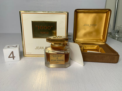 Rare Jean patou joy 1000 parfum perfume 7.5ml 1/4 oz 15ml 1/2 oz - 12DEC22