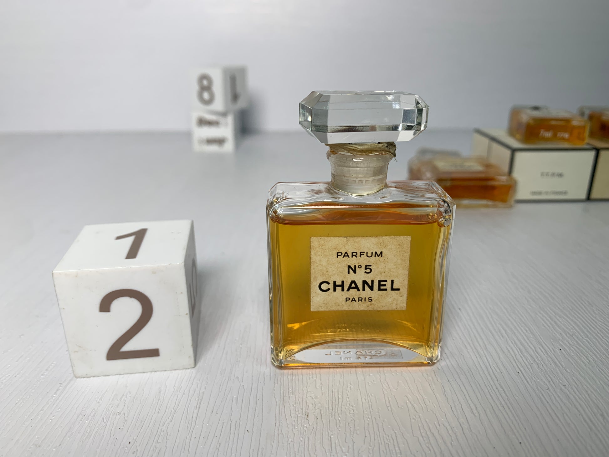 Original Vintage French perfume 7 ml Miniature 20% Full Bottle Paris  Designer