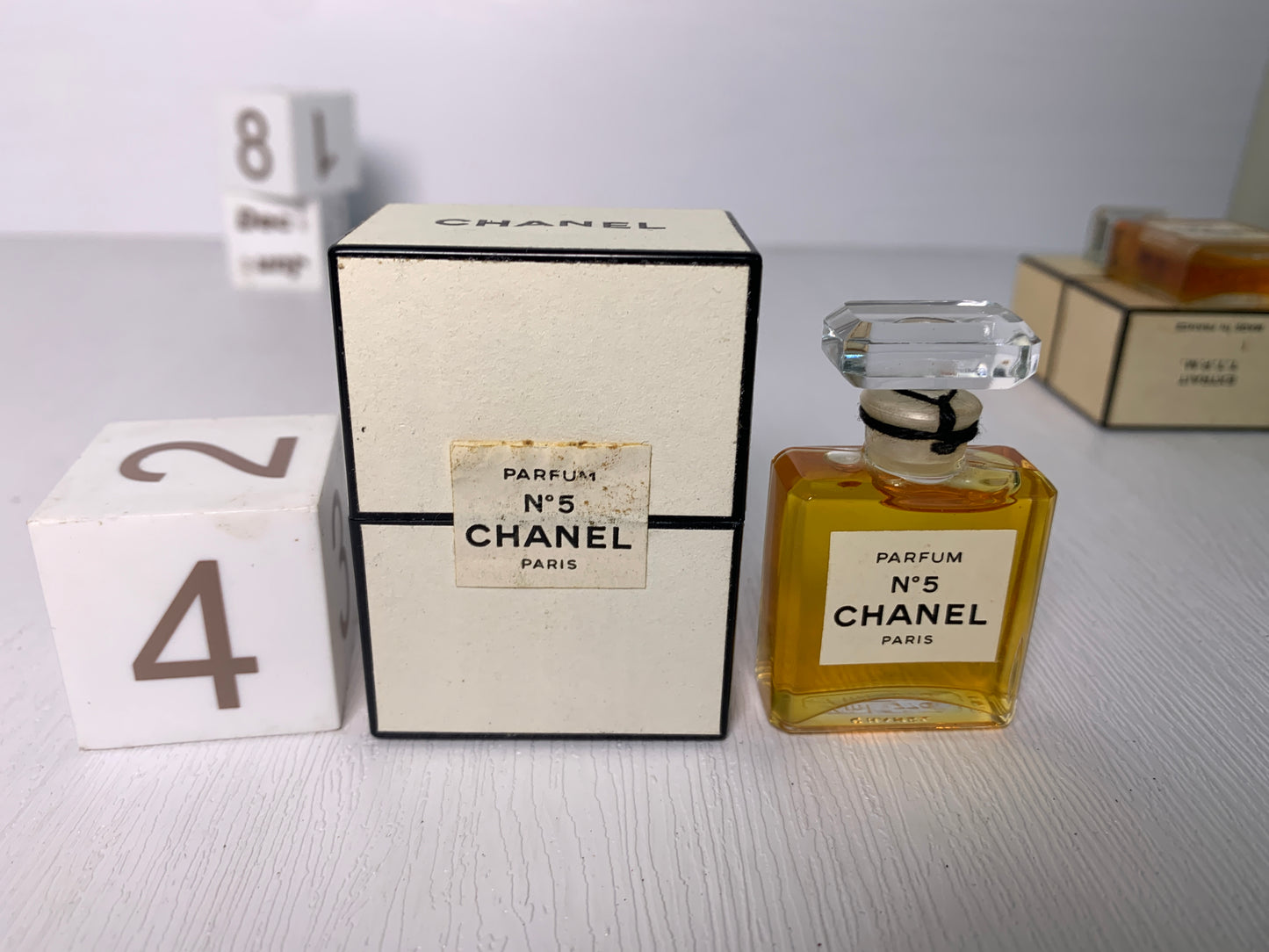 Authentic Discontinued Chanel No. 5 Parfum Perfume 14ml 7ml  70's to 90's Years - 28DEC22