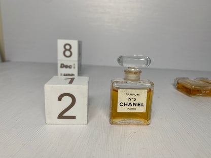 授權停產 Chanel No.5 7ml 14ml 1/4 oz 1/2 oz Parfum 香水 - 28DEC22