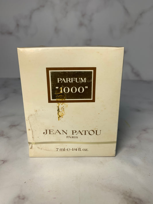 Rare Jean Patou 1000 7ml 1/4 oz Parfum Perfume - 030124 12