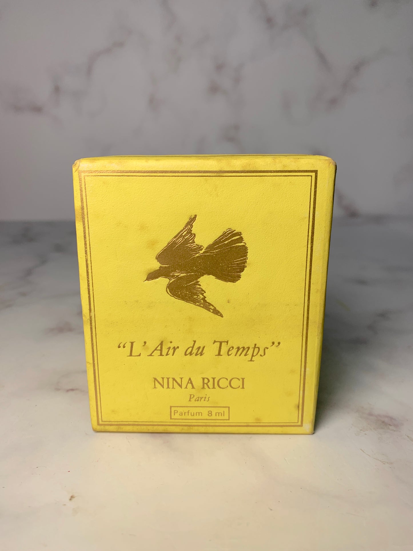 Rare Sealed Nina Ricci 8 ml 1/3 oz L Air du temps Parfum perfume with box - 030124