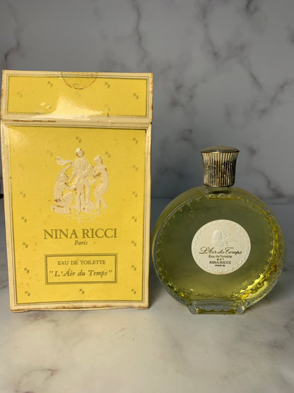 Rare Nina Ricci L air du temps 100 ml 3.4 oz Eau de Toilette EDT with box - 030124