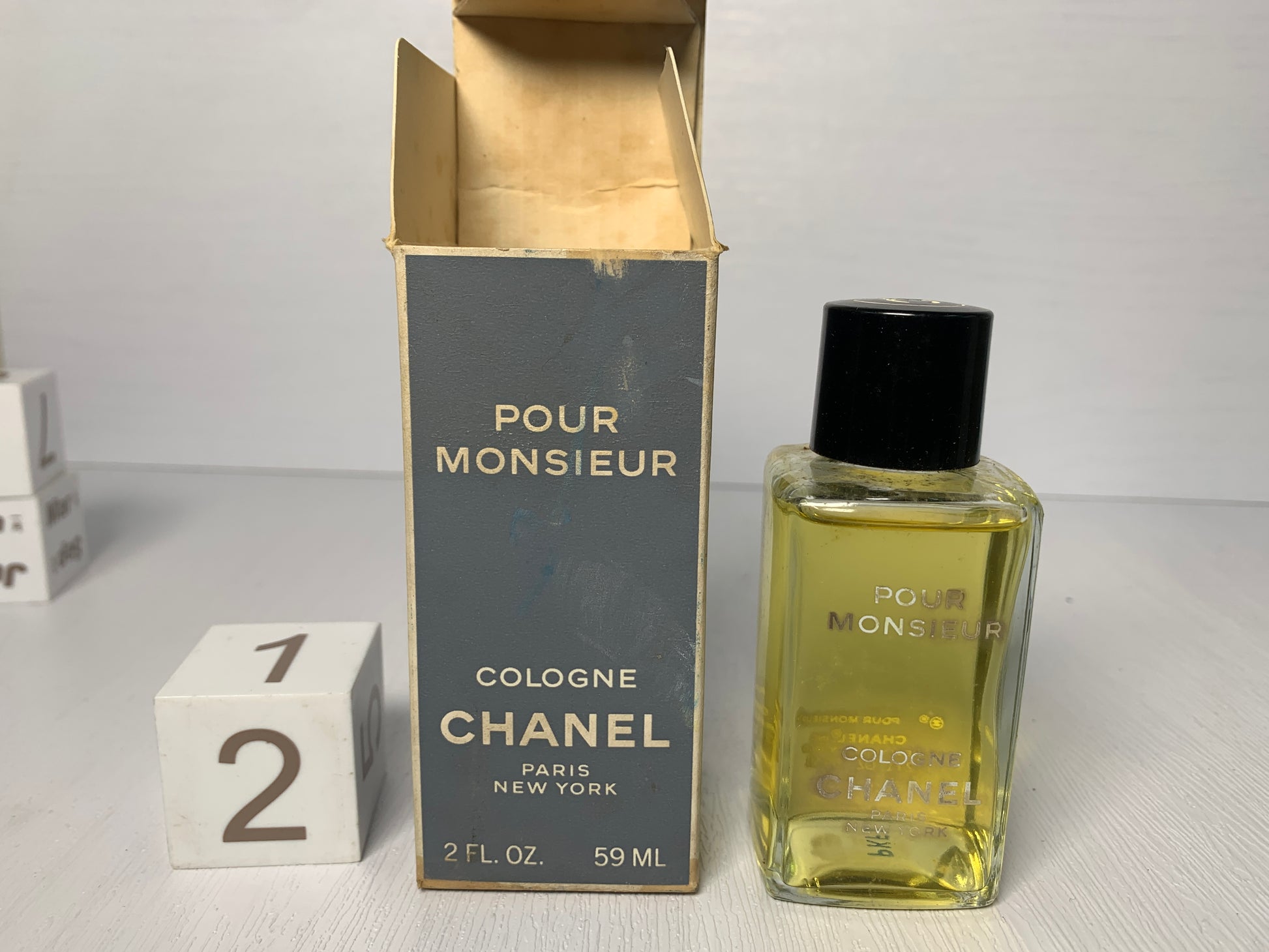 Auth Chanel Men Voile Parfume Monsieur Eau de Toilette EDT 59ml