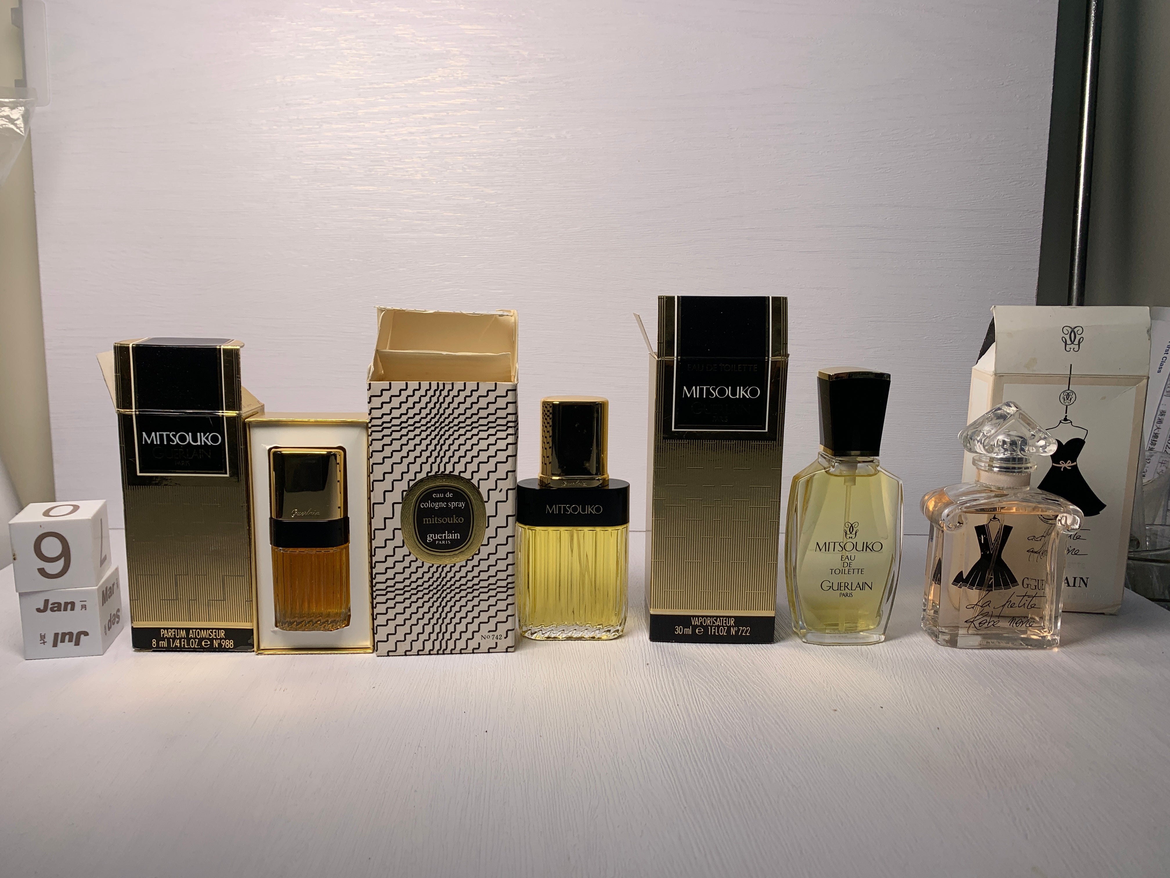 Auth Guerlain Mitsouko parfum 8ml Eau de cologne 30ml 50ml EDT - 9JAN22