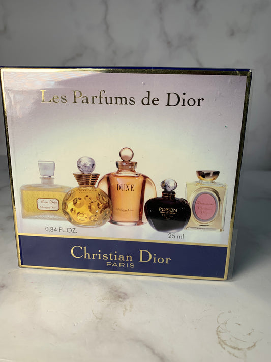 Rare Christian Dior Les Parfums De dior 5 in set 1  - 220124 19