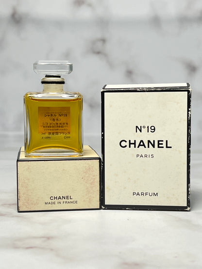 Rare Chanel  no.19 7ml 1/4 oz parfum Perfume  - 180723-26