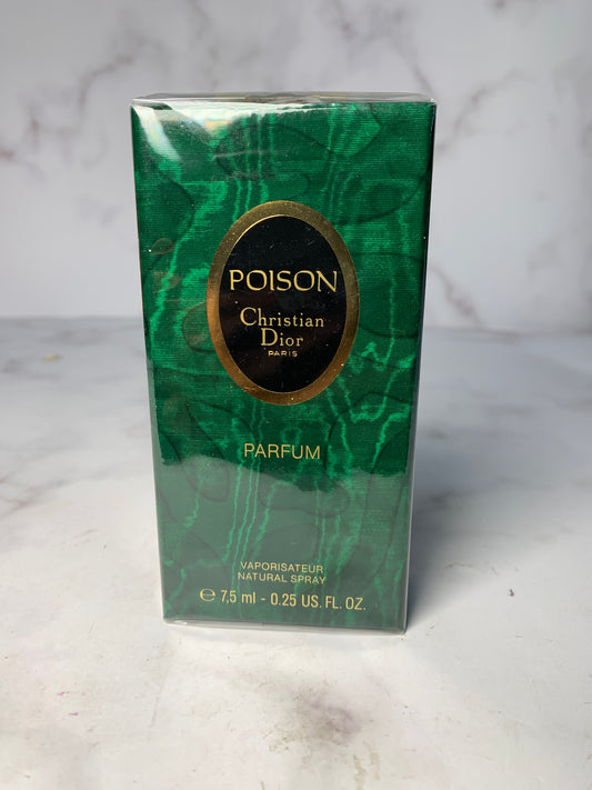 Rare Christian Dior Poison 7.5 ml 1/4 oz Parfum perfume - 060224