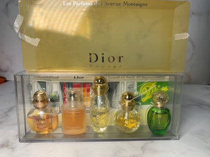 Rare Christian Dior   5 in 1 set Eau de toilette   EDT - 060224