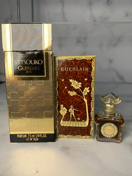 Sealed Guerlain mitsouko  7.5ml 1/4 oz parfum perfume - 060224