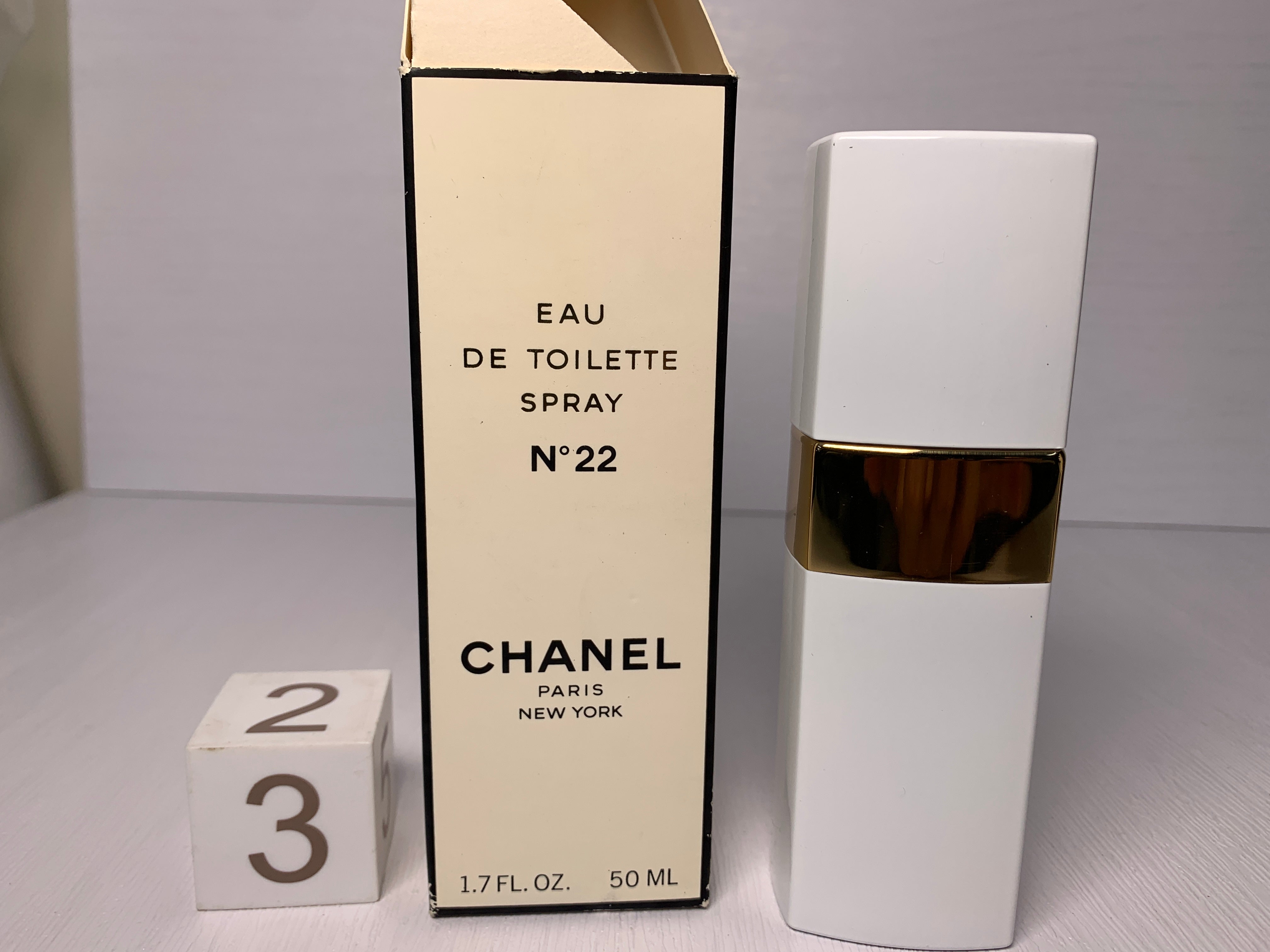 Rare Chanel No. 22 50ml 1.7 oz Cologne Eau de Toilette - 6FEB22