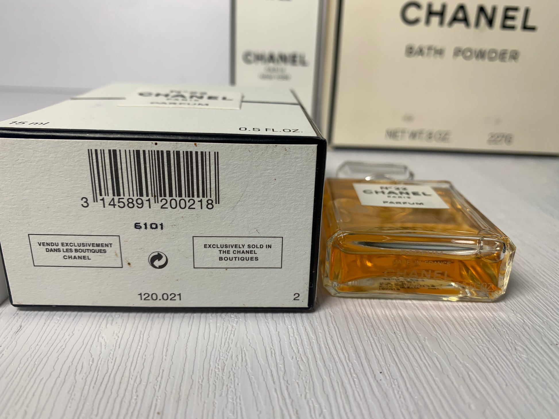 Rare Chanel no.22 eau de toilette 50ml parfum 7.5ml 15ml Bath Power - –  Trendy Ground
