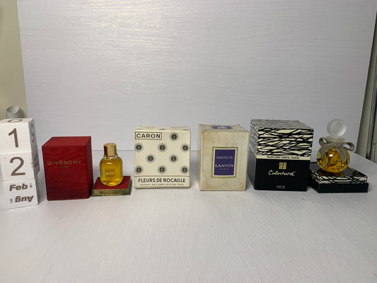 Rare Givenchy Caron Lanvin Cabochard Parfum perfume 7.5ml 1/4 oz edt - 12FEB23