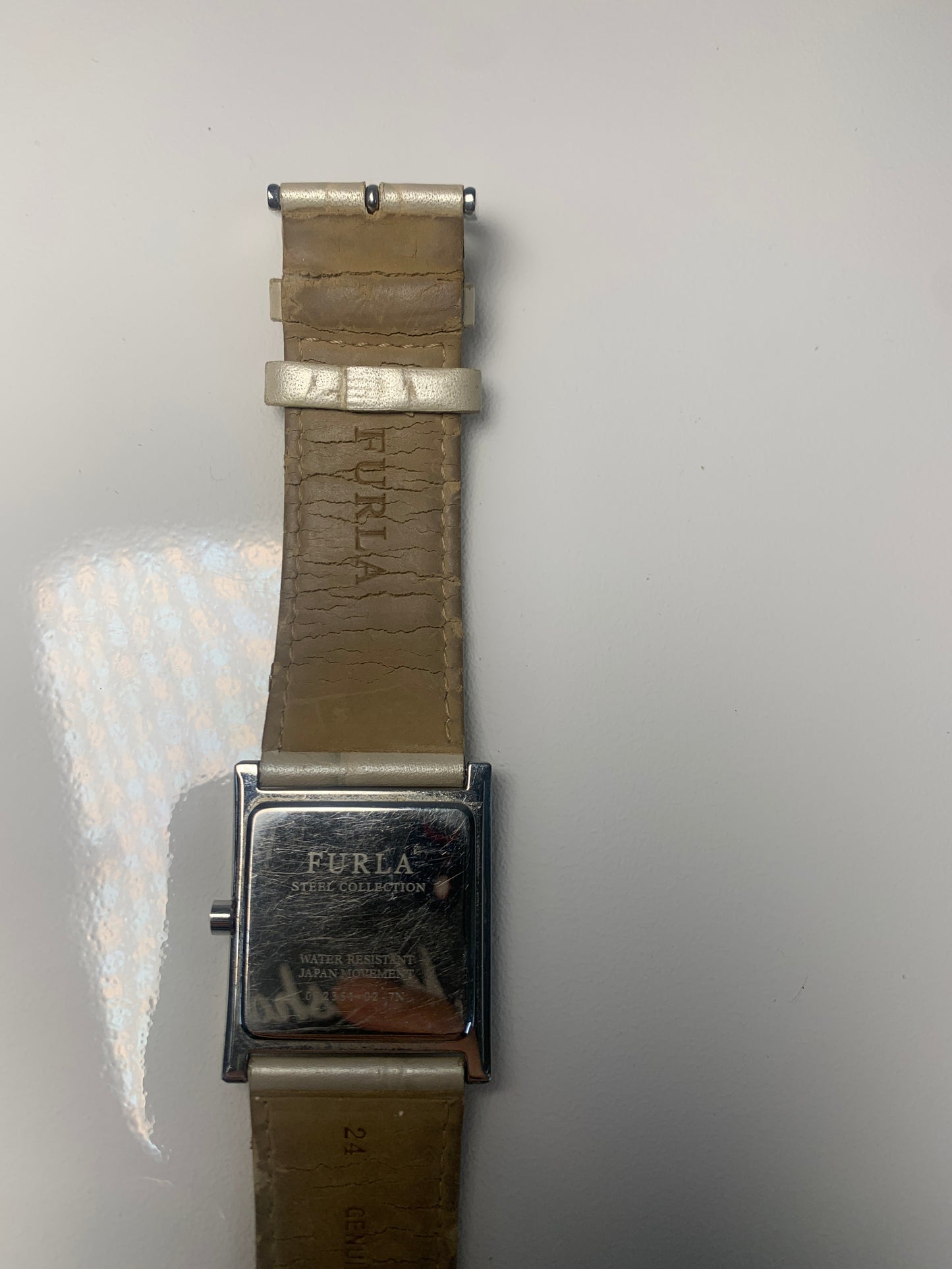 Rare Women Furla silver tone  watch  - 220224