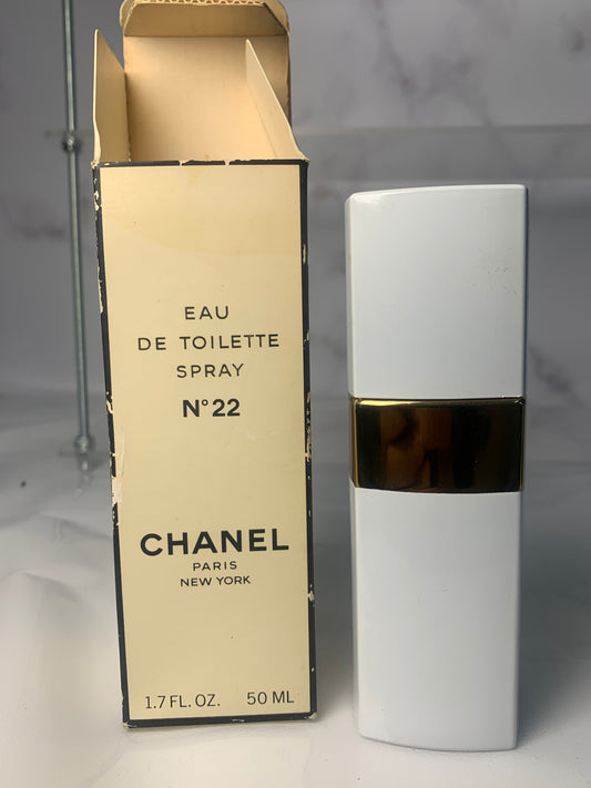 Rare Sealed Chanel No. 22 edt 50ml 1.7 oz eau de toilette   - 220224