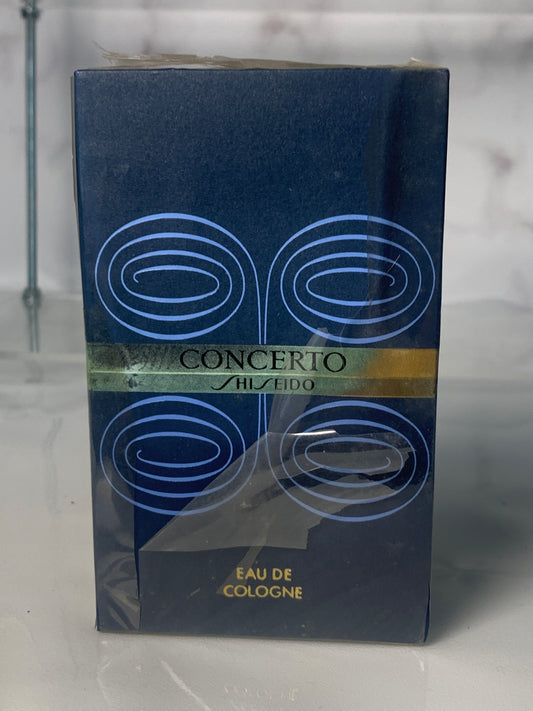 Rare Sealed Shiseido concerto eau de cologne  80 ml - 220224