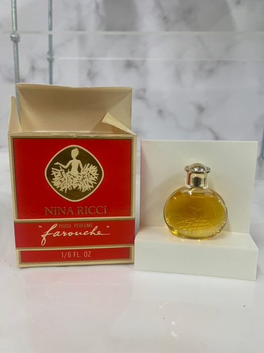 New Nina Ricc farouchei 6ml 1/6 oz Eau  with box perfume - 220224
