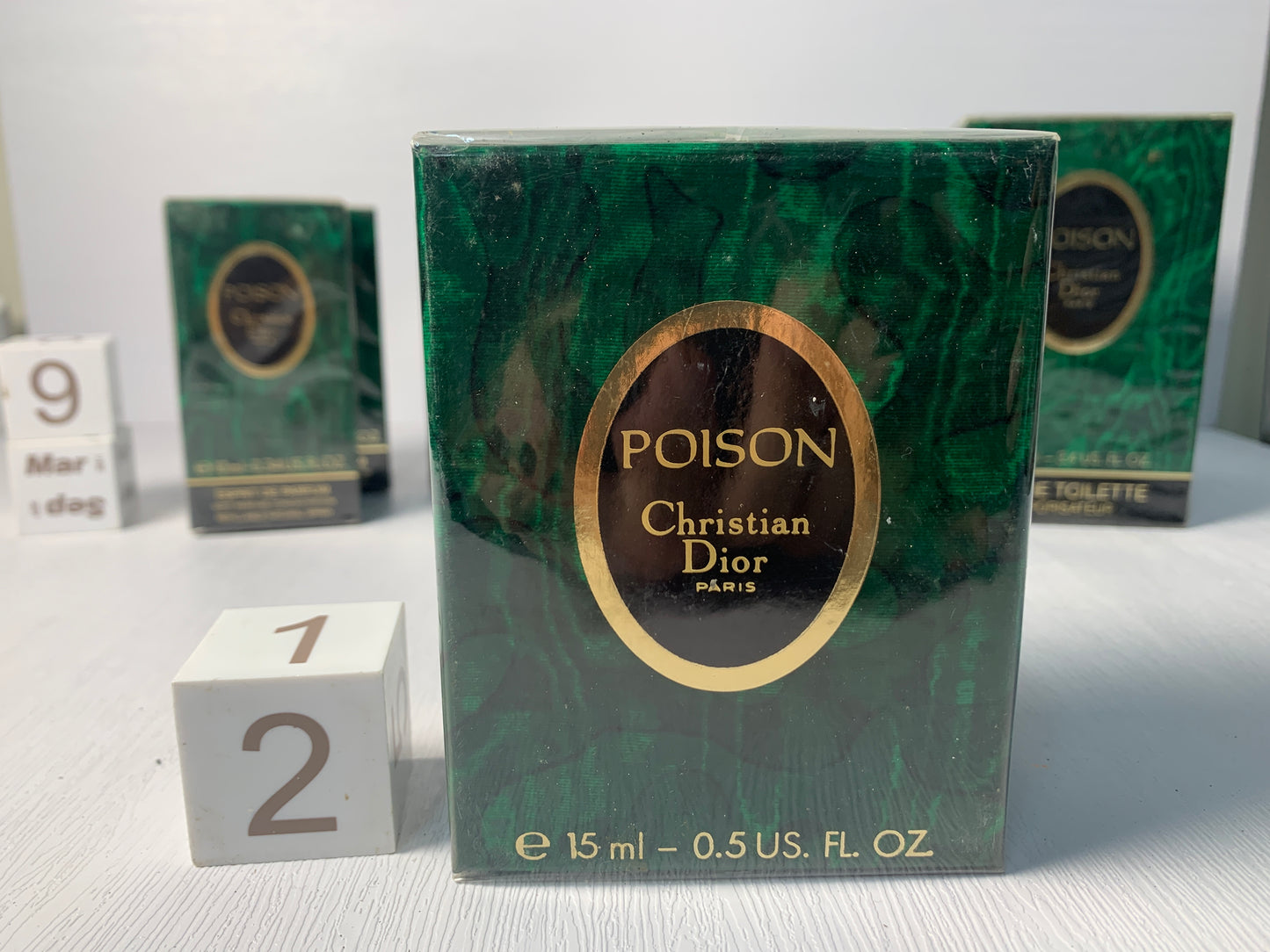 Rare Sealed Christian Dior Posion 15ml 0.5 oz perfume  parfum - 090323