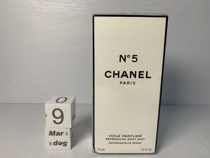 Rare Sealed Chanel no.5 Voile Parfume body mist 75ml 2.5 oz  - 090323