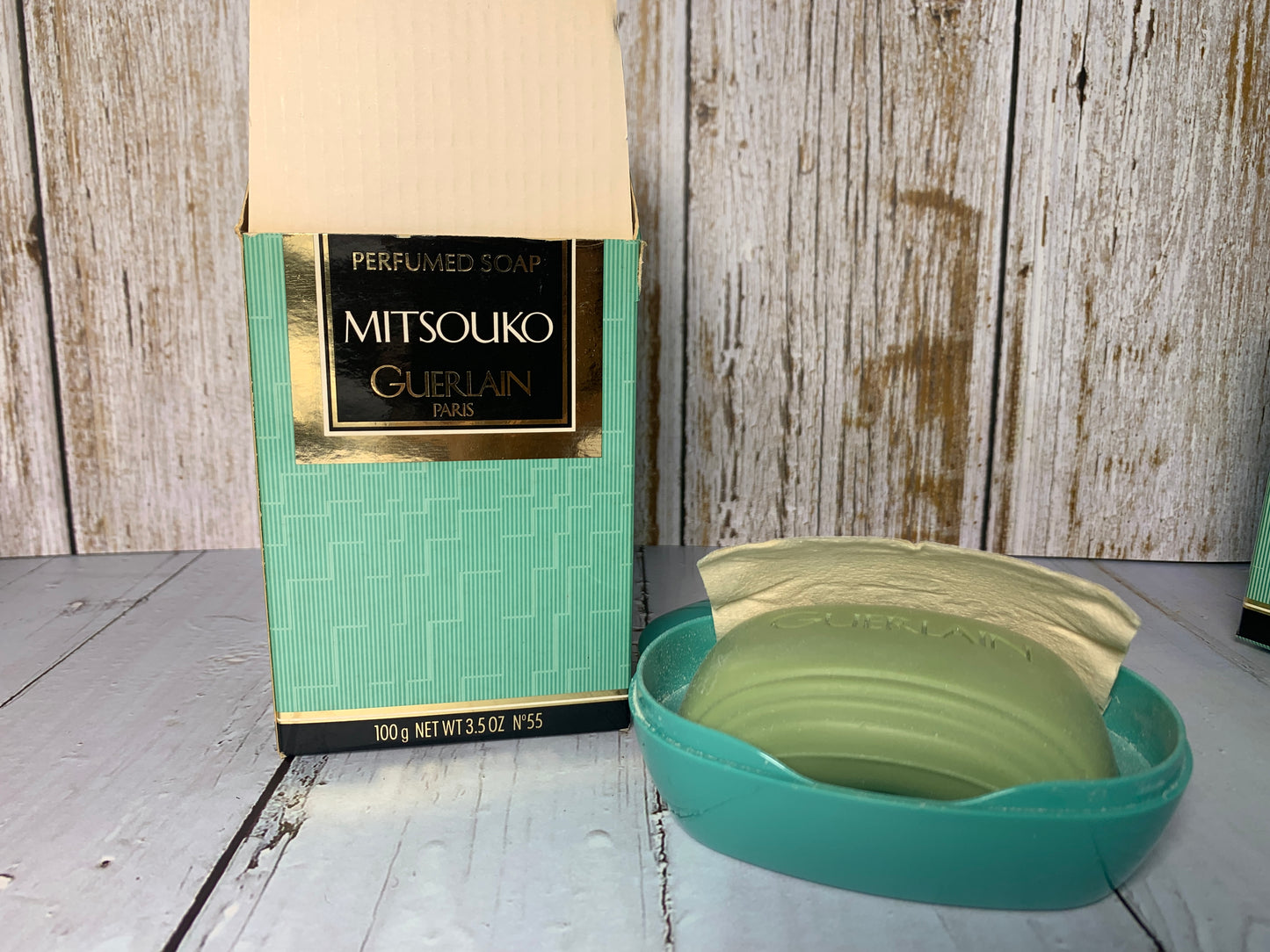 Rare Guerlain perfumed soap mitsouko 100g     - 110423