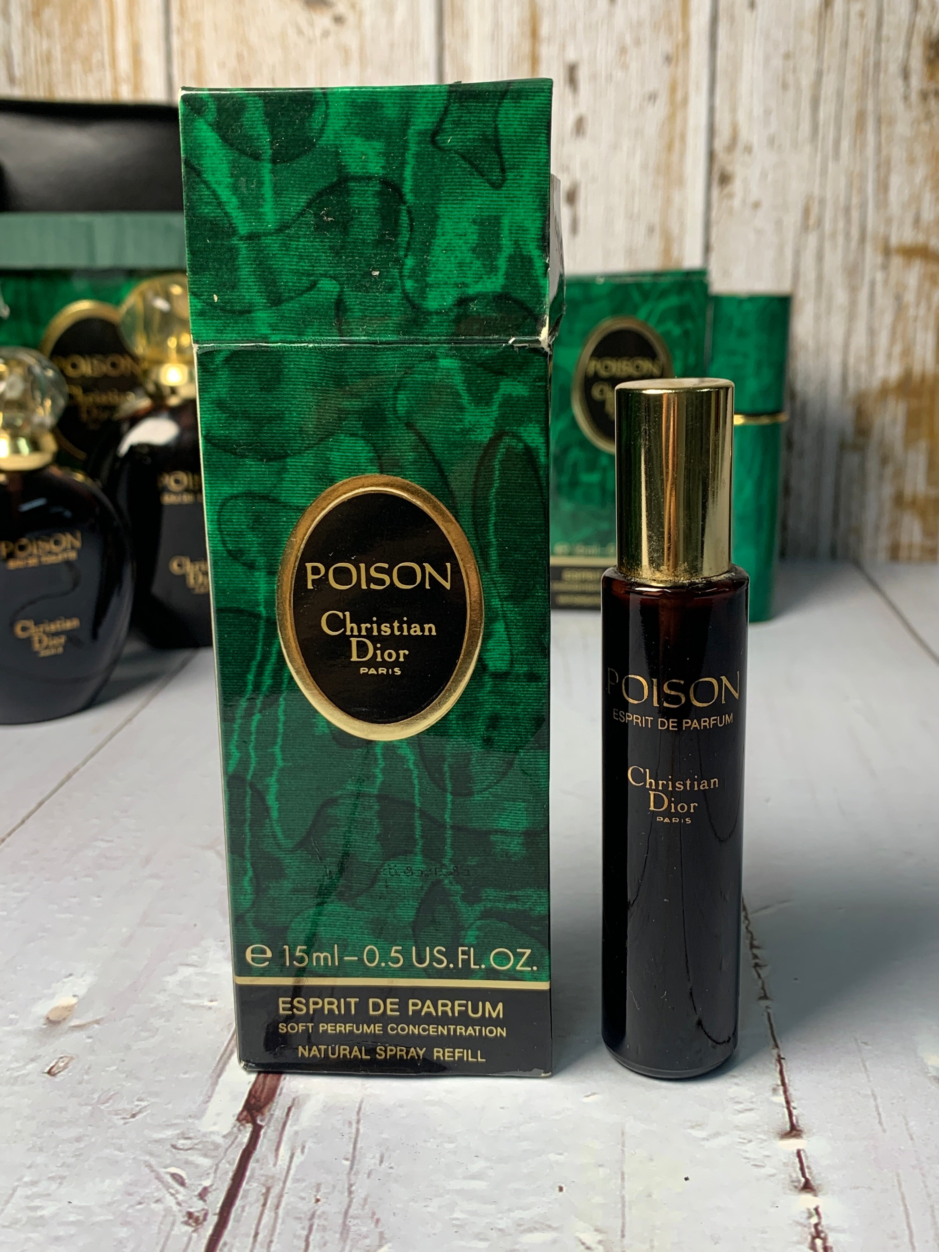 Rare Christian Dior Poison 15ml 1/2 oz esprit de parfum - 110423