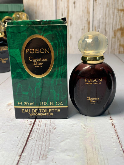 Rare Christian Dior Poison 30ml 1 oz eau de toilette edt - 110423