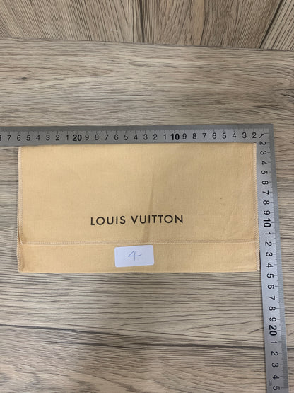 Authentic Beige LOUIS VUITTON shoe boots bag wallet purse dust bag cover LV handbag gift dust bag