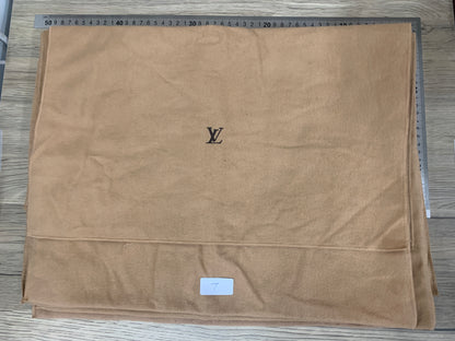 Authentic Beige LOUIS VUITTON shoe boots bag wallet purse dust bag cover LV handbag gift dust bag