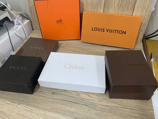 Louis Vuitton LV Hermes Chloe Gucci gift box for belt wallet handbag cosmetic bag - 8JUN