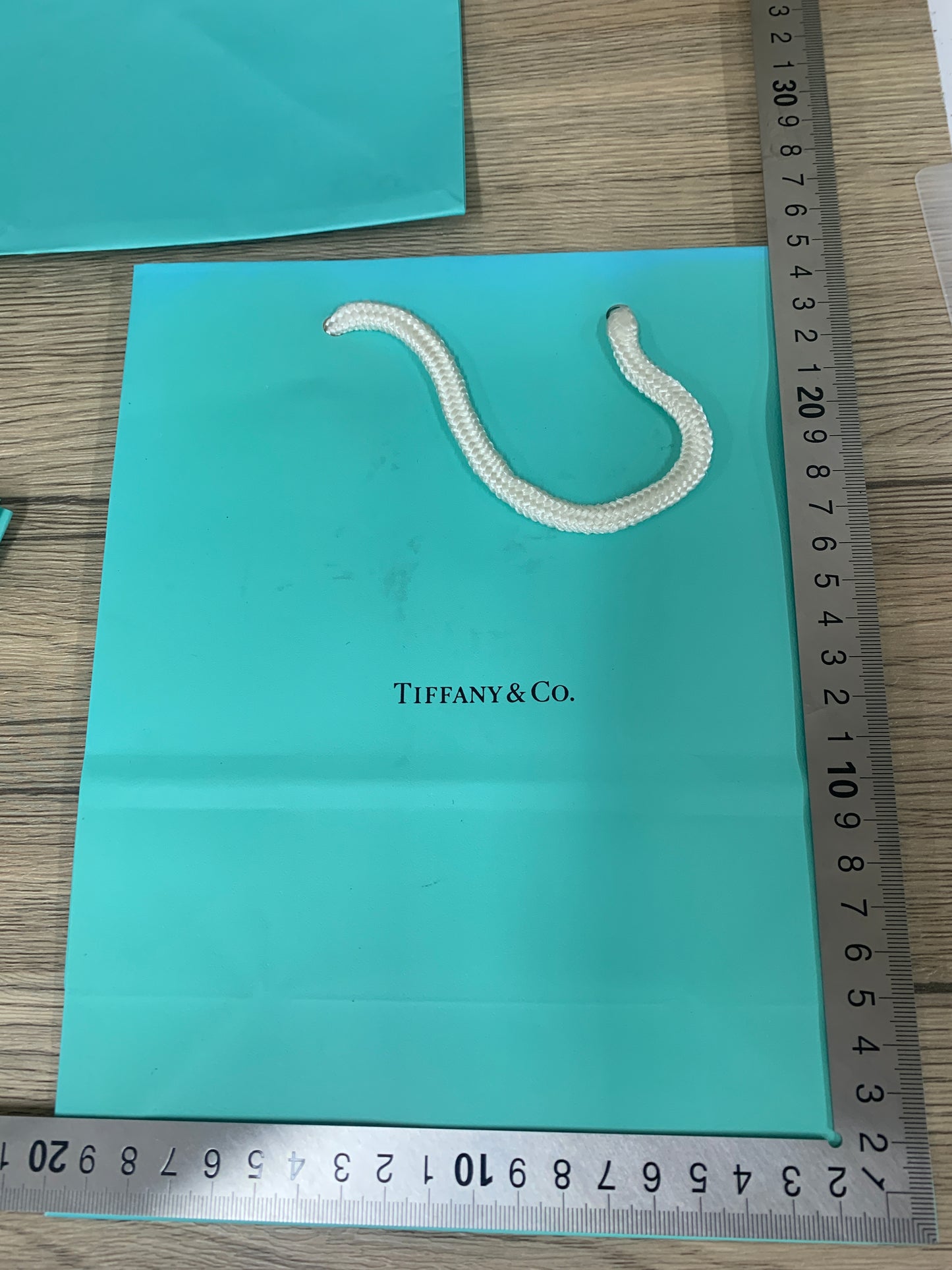 Used Tiffany Co. Gift paper bag set for jewelry  wallet 4 paper bag set