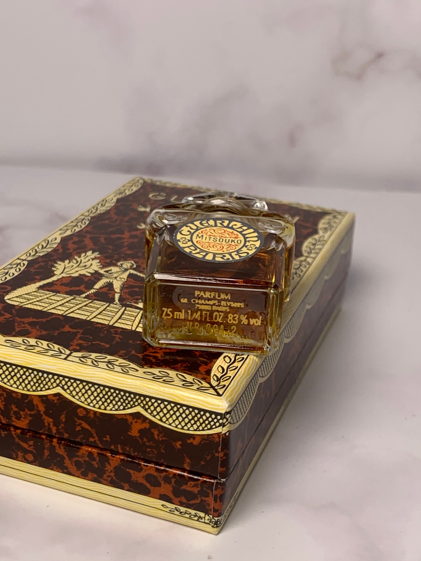 Rare Guerlain Mitsouko 7.5ml 1/4 oz Perfume Parfum - 110823-4