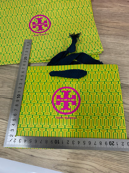 正品 Tory Burch 紙袋 x 5 套禮品錢包化妝靴手提包