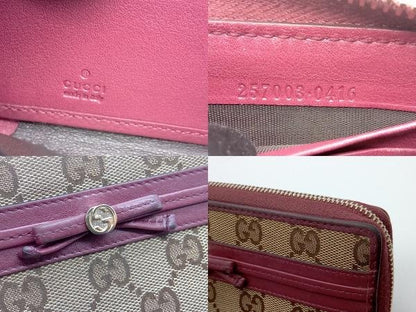 Gucci long wallet good condition