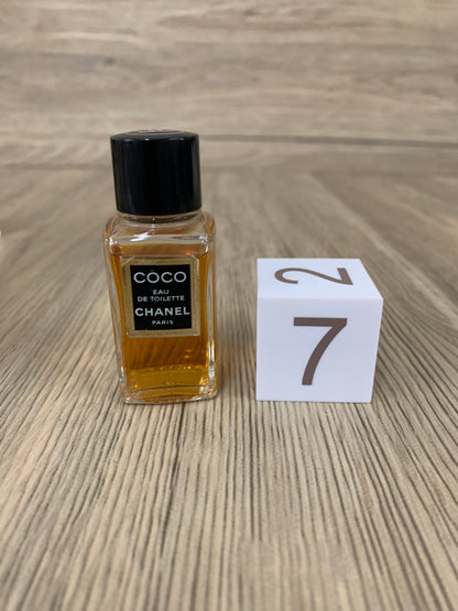 Authentic Chanel No. 5 Coco Eau de Toilette EDT 4ml, 19ml