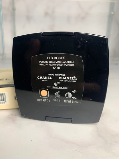 Rare Chanel LES Beiges powder sheer 12g  N.20 glow  - 180723-11