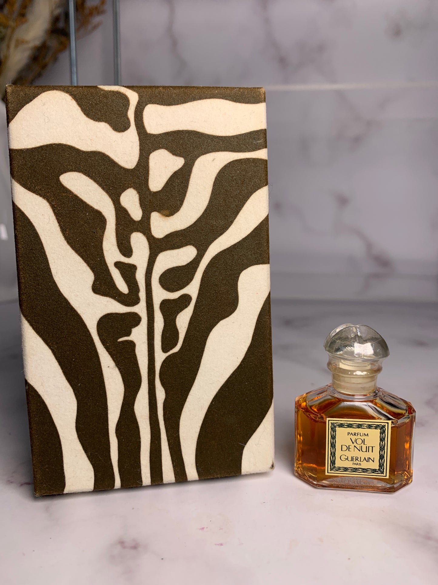 Rare Sealed Guerlain Vol de nuit 7.5ml 1/4 oz Perfume Parfum   - 180723-26