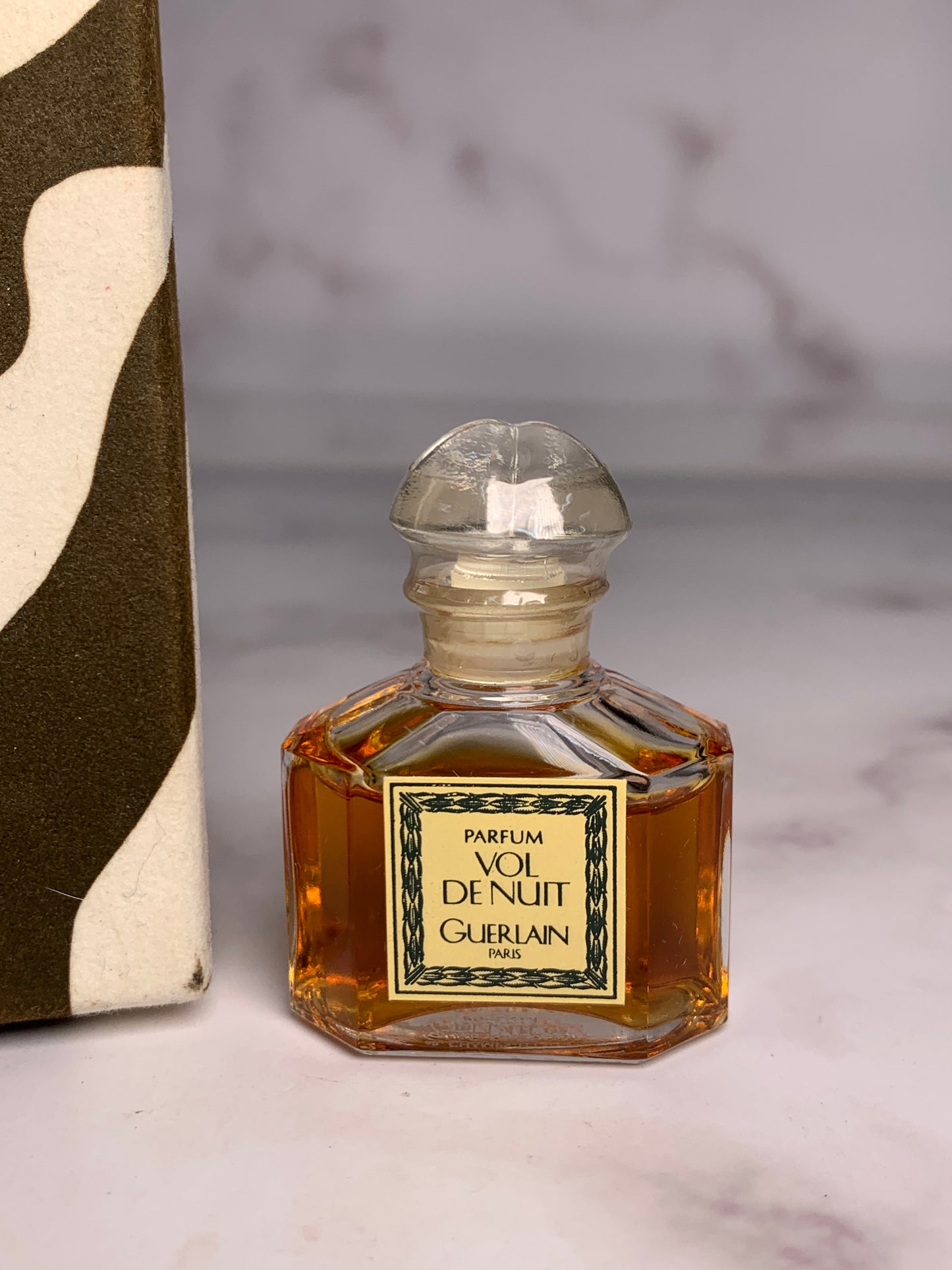Rare Sealed Guerlain Vol de nuit 7.5ml 1/4 oz Perfume Parfum   - 180723-26